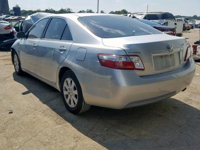 4T1BB46K17U016998 - 2007 TOYOTA CAMRY NEW SILVER photo 3