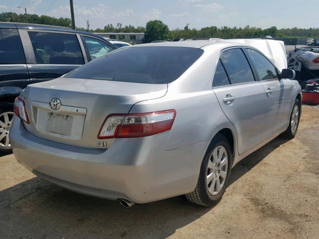 4T1BB46K17U016998 - 2007 TOYOTA CAMRY NEW SILVER photo 4