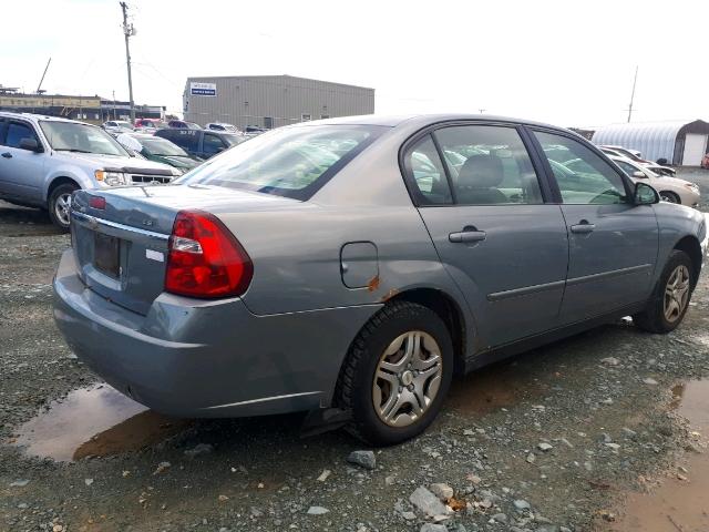 1G1ZS58F57F241284 - 2007 CHEVROLET MALIBU LS Mavi foto 4