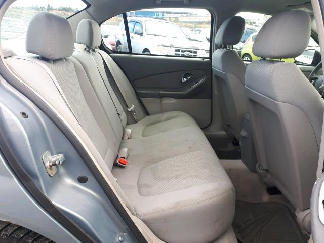 1G1ZS58F57F241284 - 2007 CHEVROLET MALIBU LS Mavi foto 6
