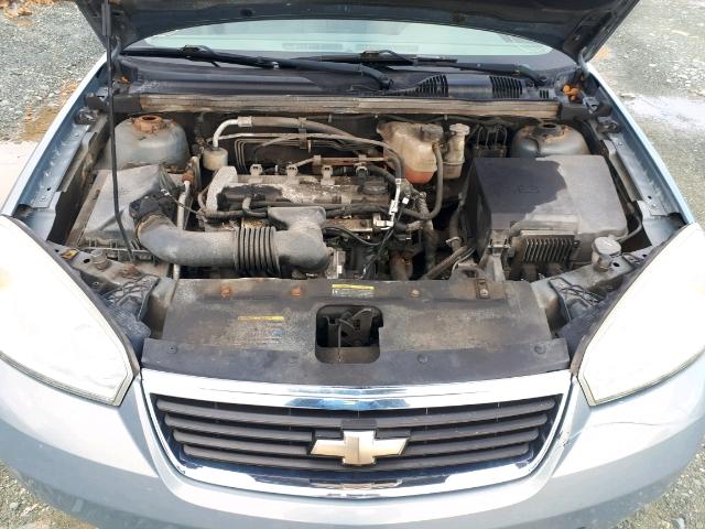 1G1ZS58F57F241284 - 2007 CHEVROLET MALIBU LS Mavi foto 7