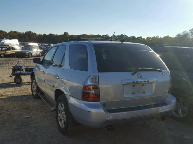 2HNYD18604H518319 - 2004 ACURA MDX TOURIN SILVER photo 3