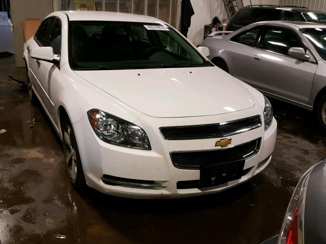 1G1ZC5E02CF335551 - 2012 CHEVROLET MALIBU 1LT WHITE photo 1