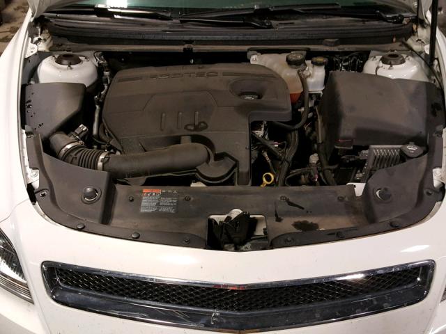 1G1ZC5E02CF335551 - 2012 CHEVROLET MALIBU 1LT WHITE photo 7