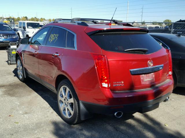 3GYFNFE36CS544804 - 2012 CADILLAC SRX PREMIU RED photo 3