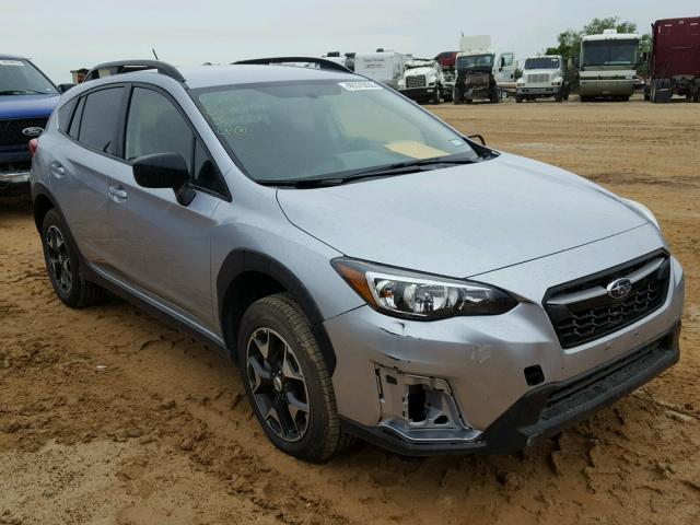 JF2GTAAC9JH300533 - 2018 SUBARU CROSSTREK SILVER photo 1