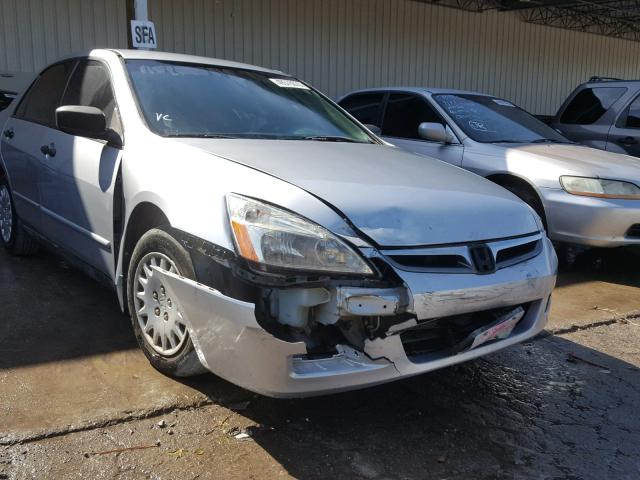 1HGCM56147A041221 - 2007 HONDA ACCORD VAL SILVER photo 1