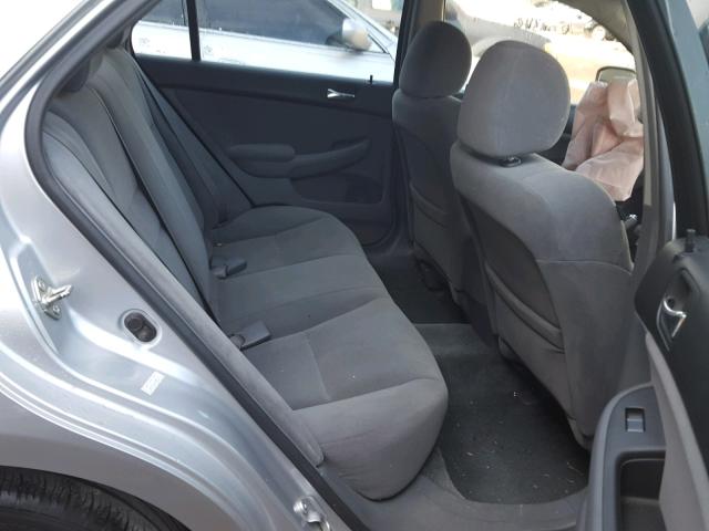 1HGCM56147A041221 - 2007 HONDA ACCORD VAL SILVER photo 6