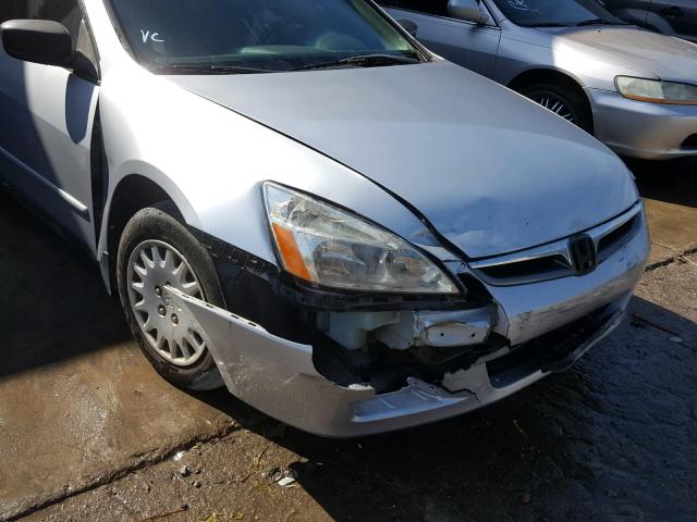 1HGCM56147A041221 - 2007 HONDA ACCORD VAL SILVER photo 9