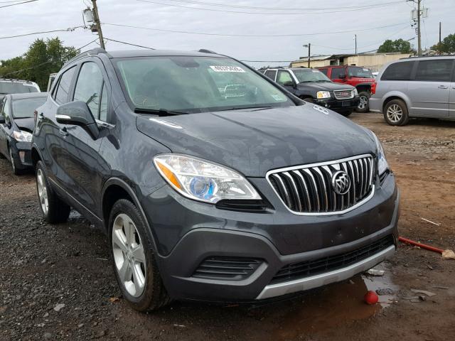 KL4CJESB7GB748758 - 2016 BUICK ENCORE GRAY photo 1