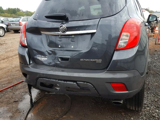 KL4CJESB7GB748758 - 2016 BUICK ENCORE GRAY photo 9