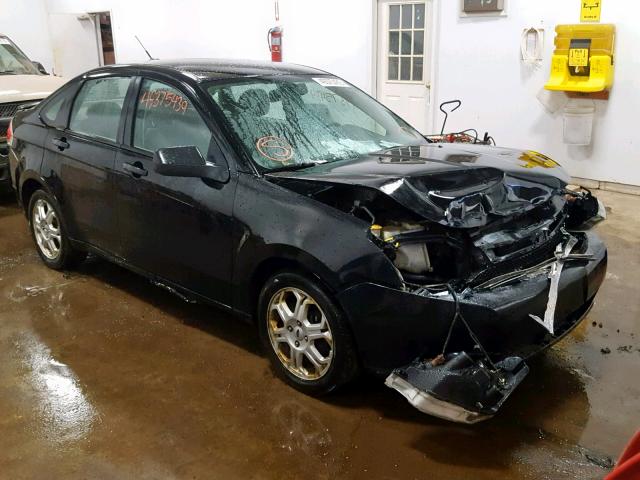 1FAHP36N39W158285 - 2009 FORD FOCUS SES BLACK photo 1