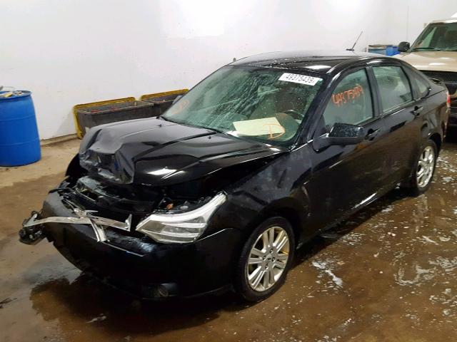 1FAHP36N39W158285 - 2009 FORD FOCUS SES BLACK photo 2