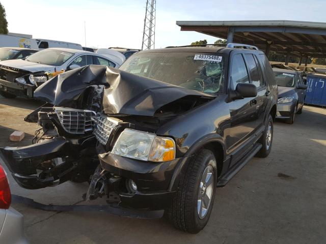 1FMZU75W33UC00364 - 2003 FORD EXPLORER L BLACK photo 2