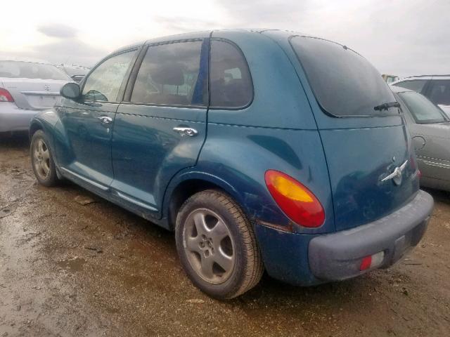 3C8FY4BB01T685645 - 2001 CHRYSLER PT CRUISER GREEN photo 3