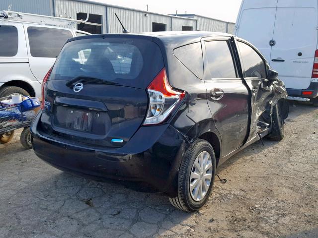 3N1CE2CP1FL437927 - 2015 NISSAN VERSA NOTE BLACK photo 4