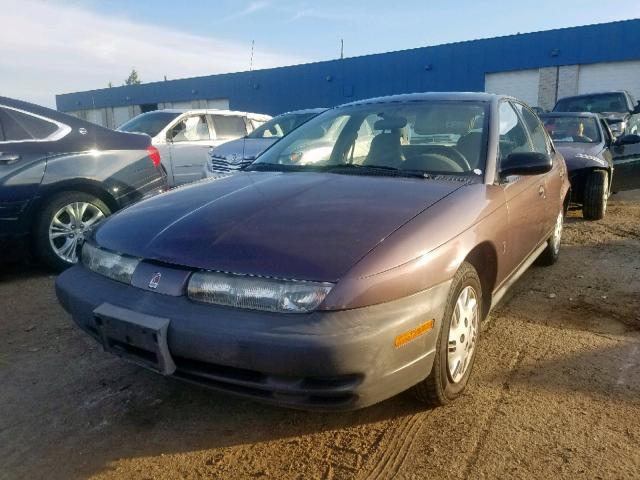 1G8ZH5284XZ114759 - 1999 SATURN SL1 SILVER photo 2