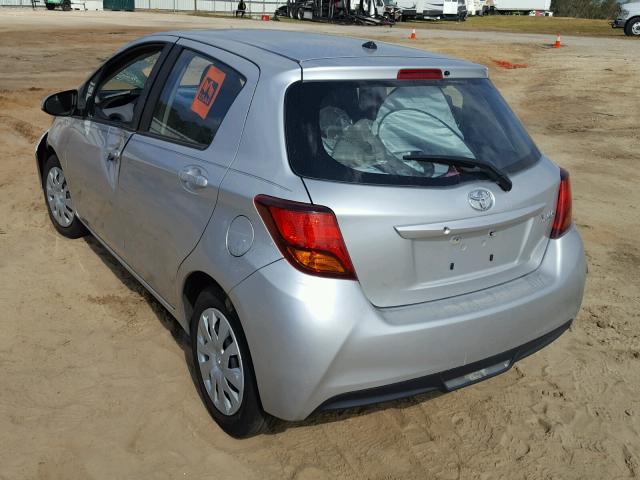 VNKKTUD36GA061876 - 2016 TOYOTA YARIS L SILVER photo 3