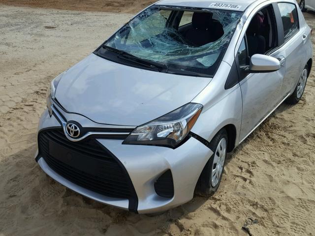 VNKKTUD36GA061876 - 2016 TOYOTA YARIS L SILVER photo 9