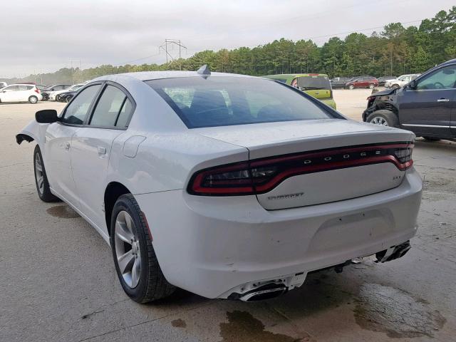 2C3CDXHG7HH549444 - 2017 DODGE CHARGER SX WHITE photo 3