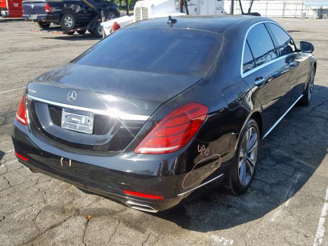 WDDUG8CB7EA042505 - 2014 MERCEDES-BENZ S 550 BLACK photo 4