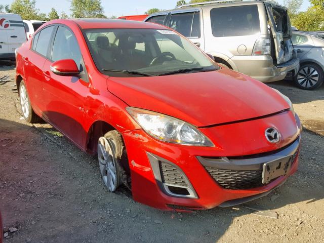 JM1BL1S56A1203016 - 2010 MAZDA 3 S RED photo 1