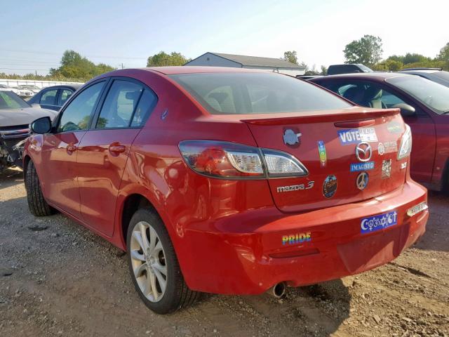 JM1BL1S56A1203016 - 2010 MAZDA 3 S RED photo 3