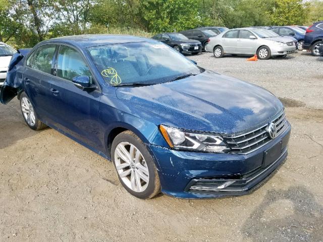 1VWLA7A30KC013213 - 2019 VOLKSWAGEN PASSAT WOL BLUE photo 1