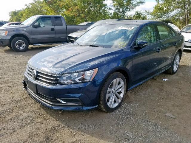 1VWLA7A30KC013213 - 2019 VOLKSWAGEN PASSAT WOL BLUE photo 2