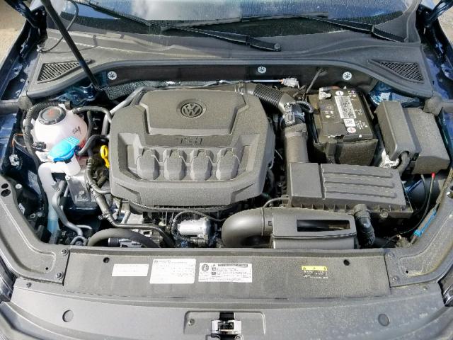 1VWLA7A30KC013213 - 2019 VOLKSWAGEN PASSAT WOL BLUE photo 7