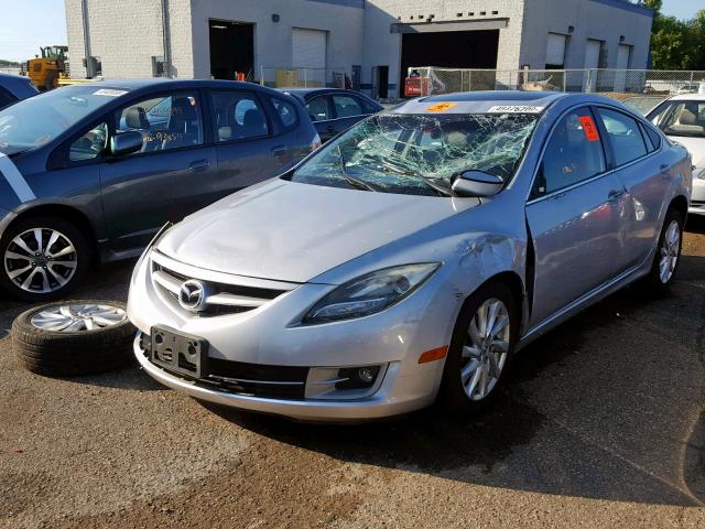 1YVHZ8CH8B5M25698 - 2011 MAZDA 6 I SILVER photo 2