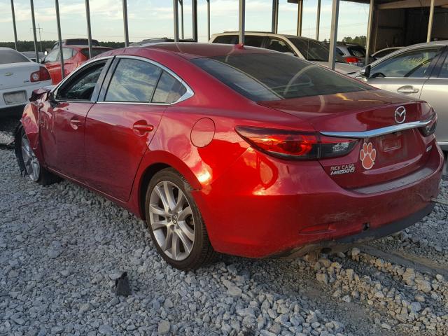 JM1GJ1V63F1167681 - 2015 MAZDA 6 TOURING RED photo 3