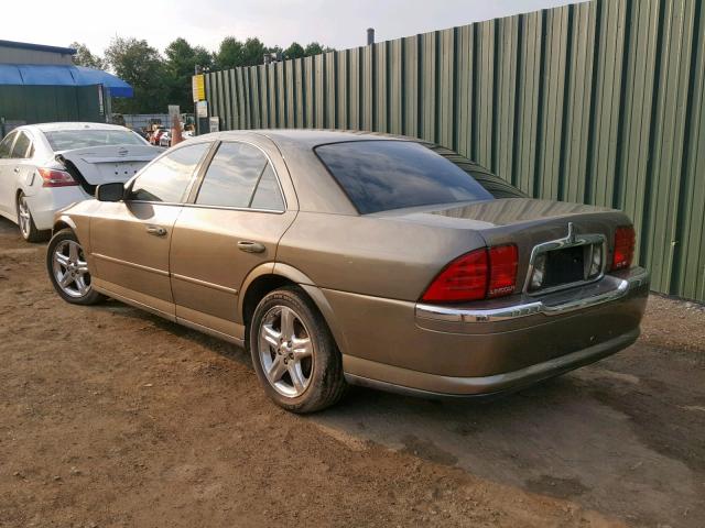 1LNHM87A02Y698243 - 2002 LINCOLN LS 灰色 照片 3