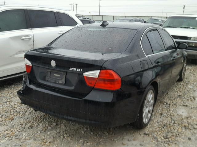 WBAVB335X6PS13849 - 2006 BMW 330 I BLACK photo 4