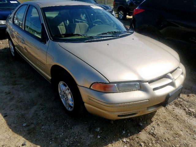 1B3EJ46X7YN213090 - 2000 DODGE STRATUS SE GOLD photo 1