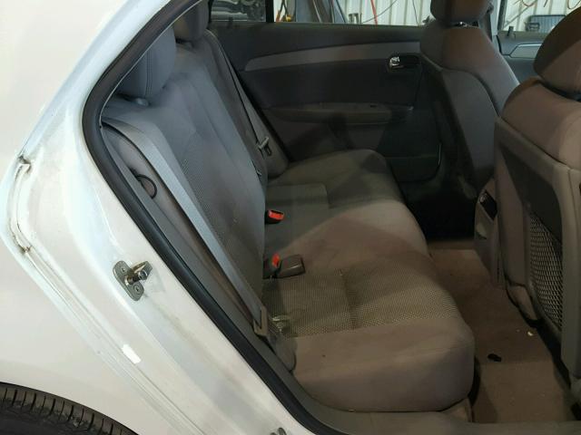 1G1ZG57BX94106896 - 2009 CHEVROLET MALIBU LS 白色 照片 6