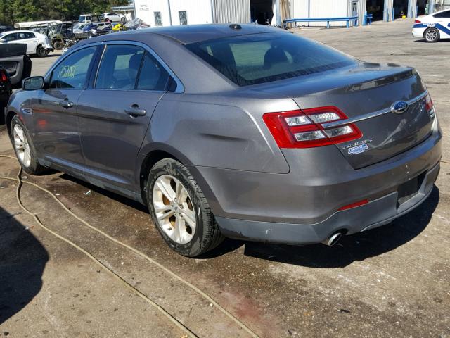 1FAHP2E93DG146235 - 2013 FORD TAURUS SEL GRAY photo 3