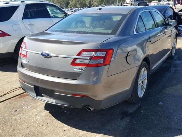 1FAHP2E93DG146235 - 2013 FORD TAURUS SEL GRAY photo 4