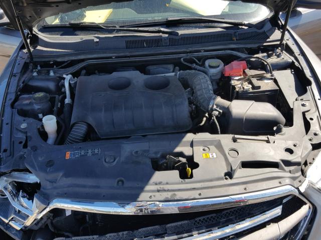 1FAHP2E93DG146235 - 2013 FORD TAURUS SEL GRAY photo 7