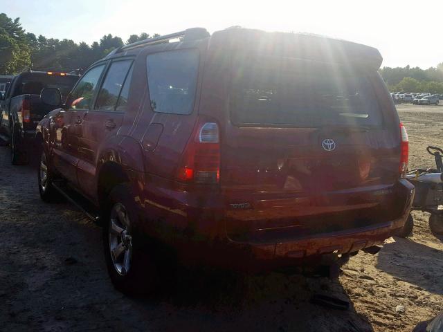 JTEBT17R268034098 - 2006 TOYOTA 4RUNNER LI RED photo 3