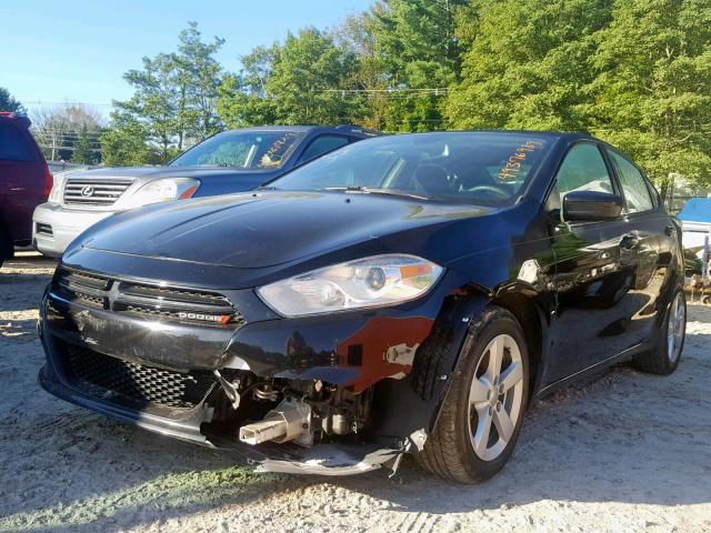 1C3CDFFA6GD816027 - 2016 DODGE DART SXT S BLACK photo 2