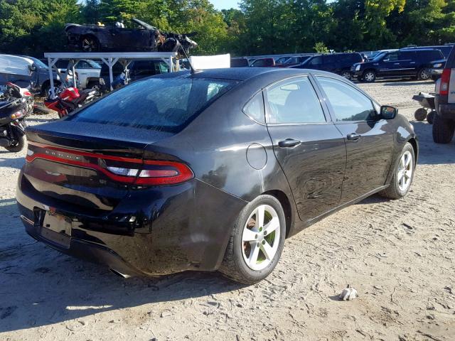 1C3CDFBB6FD180772 - 2015 DODGE DART SXT BLACK photo 4