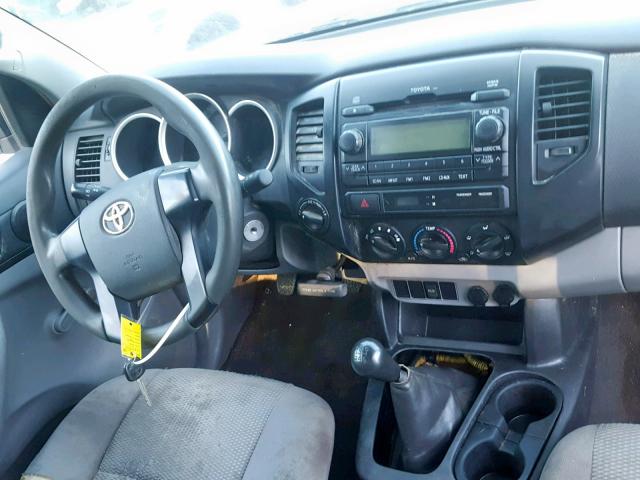 5TFPX4EN5CX007690 - 2012 TOYOTA TACOMA WHITE photo 10