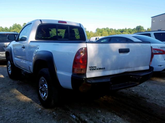 5TFPX4EN5CX007690 - 2012 TOYOTA TACOMA WHITE photo 3