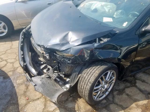 JTKDE177X50045765 - 2005 TOYOTA SCION TC შავი ფოტო 9