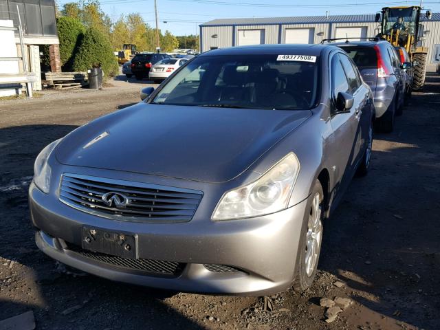 JNKCV61F99M053093 - 2009 INFINITI G37 GRAY photo 2