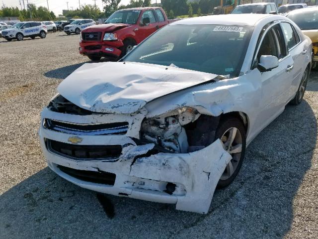 1G1ZC5E04CF268239 - 2012 CHEVROLET MALIBU 1LT 白色 照片 9