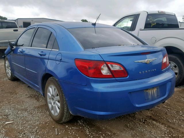 1C3LC46K67N539857 - 2007 CHRYSLER SEBRING BLUE photo 3