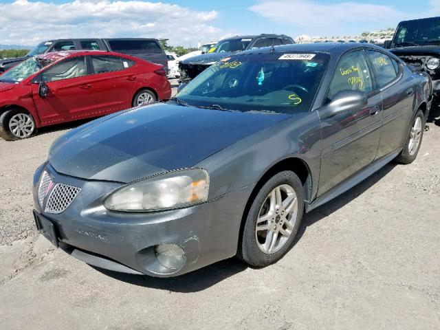2G2WR544051180073 - 2005 PONTIAC GRAND PRIX GRAY photo 2