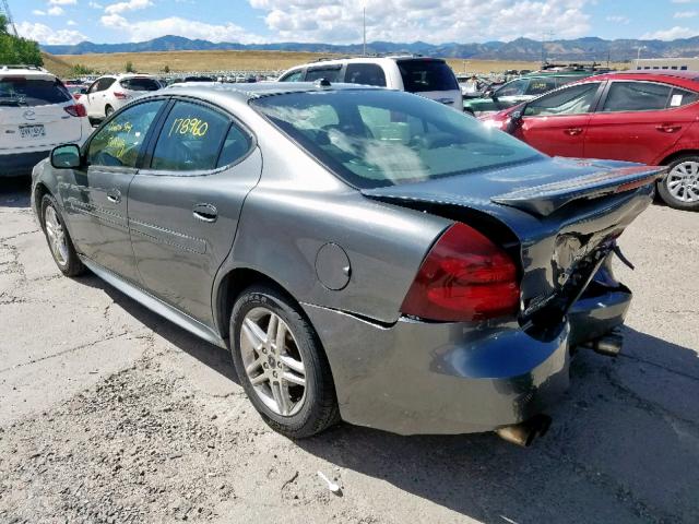 2G2WR544051180073 - 2005 PONTIAC GRAND PRIX GRAY photo 3
